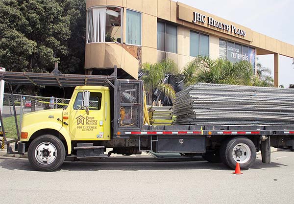 Ventura Rent a Fence for Construction Sites in Santa Barbara and Ventura County.