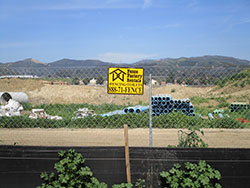 Temporary Fencing in Solvang Rented from Fence Factory Rentals