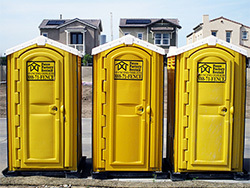 Home improvement toilet rentals from Fence Factory Rentals