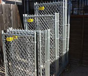Chainlink Fence Supplies near Santa Cruz Rd, Atascadero CA from Fence Factory Rentals.
